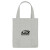 Promotional Eco Friendly Tote Bags for Businesses - Large Grocery Tote - Gray