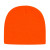 Embroidered Solid Knit Logo Beanies - Neon Blaze