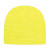 Custom Solid Knit Beanies with Logo Embroidery - Neon Yellow