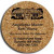 5 in. Round - King Size Cork Coaster Promotional Custom Imprinted With Logo