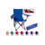 Folding Camp Chair Promotional Custom Imprinted With Logo