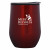 Imprinted Napa Stemless Wine Cup - 12 oz, Red