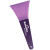 Custom Long Polar Ice Scraper- Transparent violet blade, Violet handle
