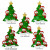 Christmas Tree Personalized Hand Painted Ornaments for Families