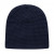 Embroidered Logo Custom Waffle Beanie Hats - Navy