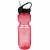 Red Promotional Flip Lid Translucent Bike Bottle