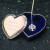 Engraved Heart Shaped Jewelry Box for Women