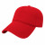 Custom 3D Embroidered Relaxed Golf Cap - Red