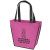Carnival Promotional Non-woven polypropylene bag - with company logo - Hot Pink