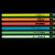 Nite-Glow with Nite-Glow Erasers | Promotional Custom Glow-in-the-Dark Pencils 