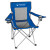 Mesh Personalized Promotional Portable Folding Chair Royal Blue