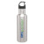 Silver Bolt Stainless Sport Bottle With Logo | Custom Sports Water Bottles