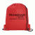 Poly Pro Drawstring Backpack- Red