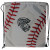 Sports Style Drawstring Backpack Promotion - Baseball