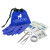 Blue Pet Care Kit with Cinch Tote and Logo | Custom Pet First Aid Kits