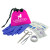 Hot Pink Pet Care Kit with Cinch Tote & Logo | Promotional Vet Items