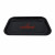 Tin Tray with Imprinted Logo black