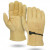 Adjustable Premium Leather Gloves Imprinted 