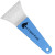 Small Promotional Ice Scrapers for Businesses - 7” - Light Blue Handle