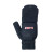 Custom Imprinted Black Glomitt Flip Mittens