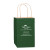 Matte Colored Foil Stamp Bag forest green