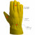 Printed Premium Goatskin Leather Gloves - Back