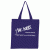 Cotton Rainbow Tote Bag- Purple