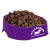 Promotional Happy Dog 8" Pet Bowl - Purple