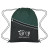 Forest Green Polypro Sports Backpack Custom Logo