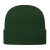 Solid Knit Cap with Cuff Forest Green