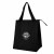 Promotional Dimples Non-Woven Cooler Tote Bag Black