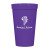 Customizable 22 oz Big Game Stadium Cup Purple