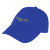 Cotton Twill Cap Embroidered with Logo |Royal Blue Promotional Cap