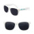 White Frame Classic Sunglasses