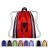 Large Nylon Reflective Sports Pack Promotional Custom Imprinted With Logo