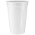 22 oz Stadium Cup Promotional Custom Imprinted With Logo -White