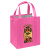 Custom Large Insulated Grocery Totes | Therm-O Full Color Grocery Tote - Bright Pink