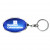 Customized Luminant Key Chain Flashlight - Blue