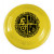 Eco-Friendly Promotional Flying Disc Toy with Company Logo - Yellow
