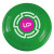 Eco-Friendly Promotional Flying Disc Toy with Company Logo - Green