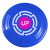 Eco-Friendly Promotional Flying Disc Toy with Company Logo - Medium Blue