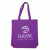 Colored Economical Tote Bag With Gusset- Purple