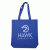 Colored Economical Tote Bag With Gusset- Royal blue