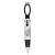 Personalized Click Pens with Carabiners | Googly-Eyed 4 Color Pen | Custom Logo Click Pens with Multiple Colors - Black