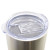 Silver Stainless Steel Tumbler Promotion lid