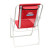 Logo Printed Portable Beach Chair | Branded Low Fold-Up Chairs - Red