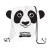 Custom Children’s Drawstring Backpacks | Paws ‘N’ Claws Sport Pack | Wholesale Animal Print Drawstring Backpacks - Panda