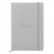 Hard Cover Journal-Neoskin-Medium -Silver