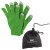 Lime Green Promo Touch Screen Gloves in Pouch