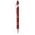 Athens Soft Touch Metal Ballpoint Logo Pen - Merlot